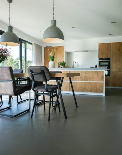 Cementgebonden gietvloer